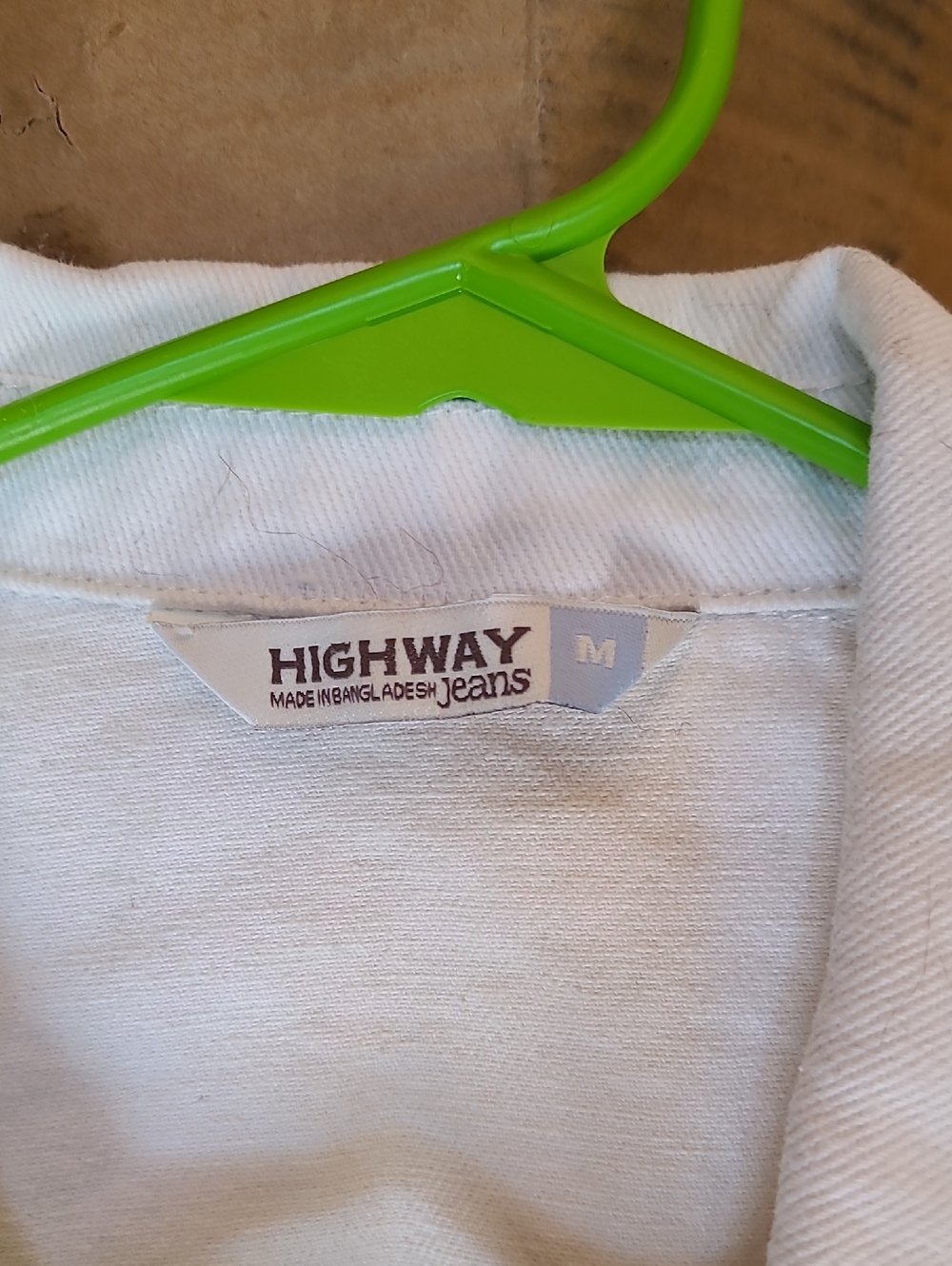 Highway Jeans White Denim Jacket - Picture 2 of 3
